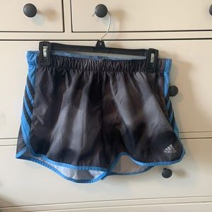 Smoky design running shorts
